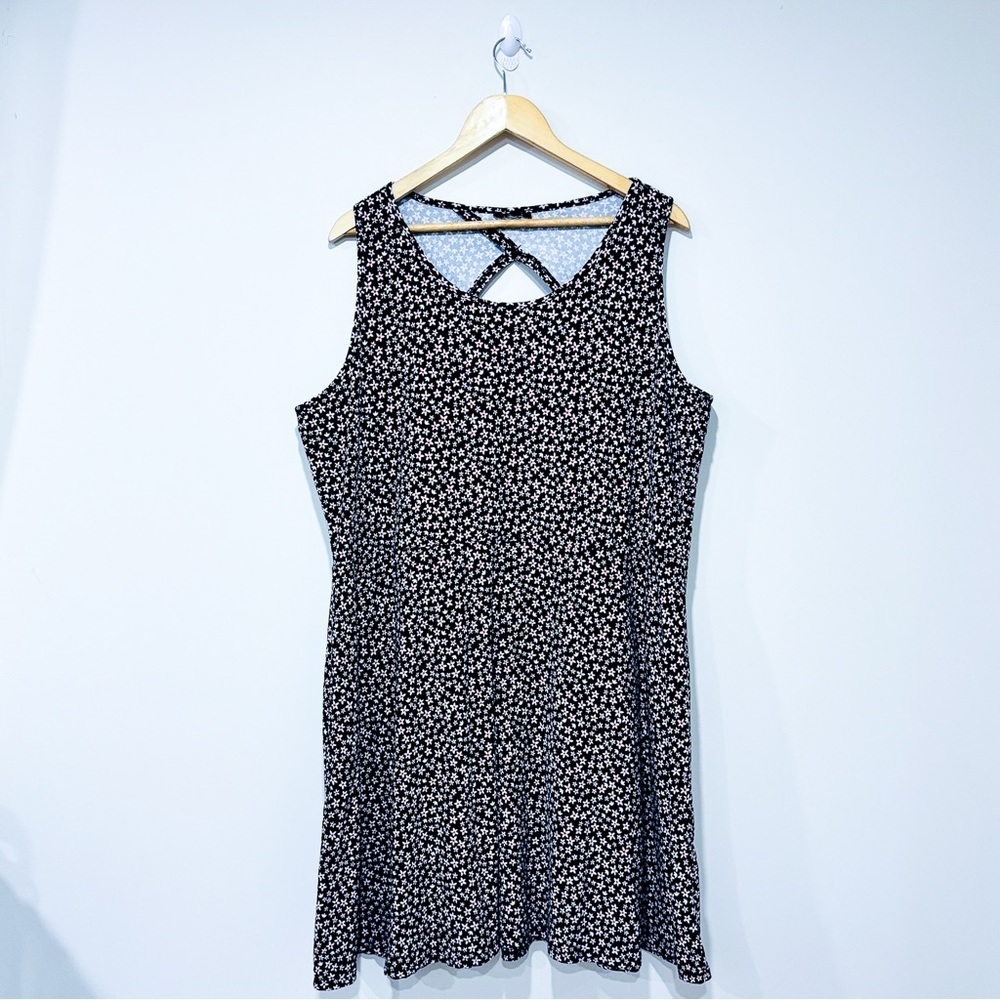 Black‎ floral summer dress